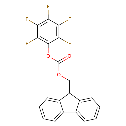 O=C(Oc1c(F)c(F)c(c(c1F)F)F)OCC1c2ccccc2c2c1cccc2