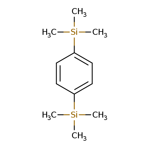 C[Si](c1ccc(cc1)[Si](C)(C)C)(C)C