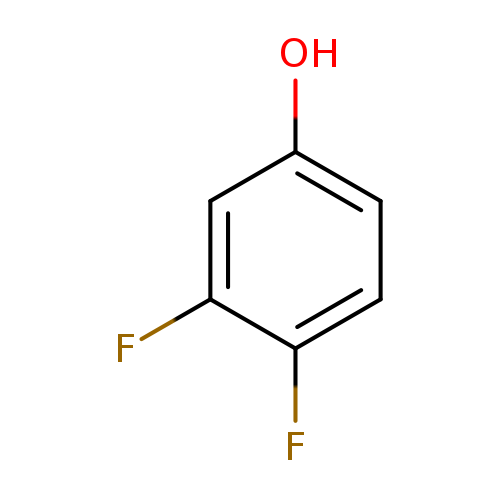 Oc1ccc(c(c1)F)F