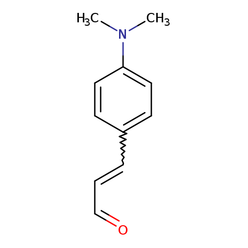 O=CC=Cc1ccc(cc1)N(C)C