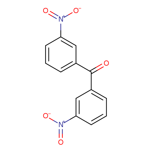 O=C(c1cccc(c1)[N+](=O)[O-])c1cccc(c1)[N+](=O)[O-]