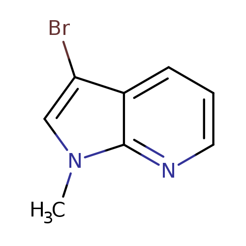 Cn1cc(c2c1nccc2)Br