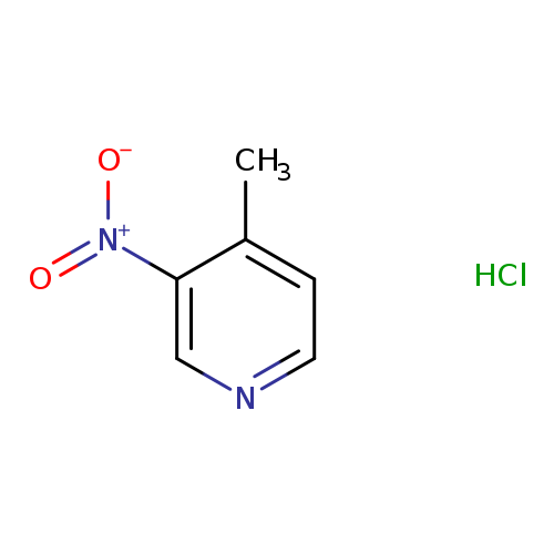 [O-][N+](=O)c1cnccc1C.Cl
