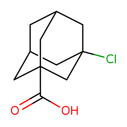 OC(=O)C12CC3CC(C1)CC(C2)(C3)Cl