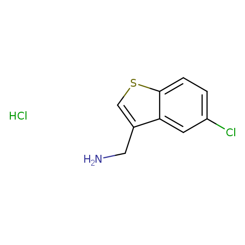 NCc1csc2c1cc(Cl)cc2.Cl