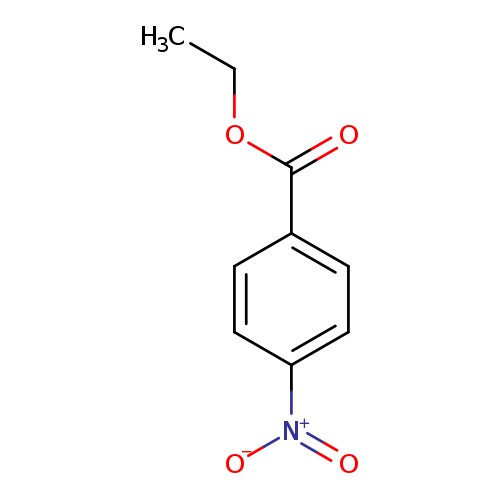 CCOC(=O)c1ccc(cc1)[N+](=O)[O-]