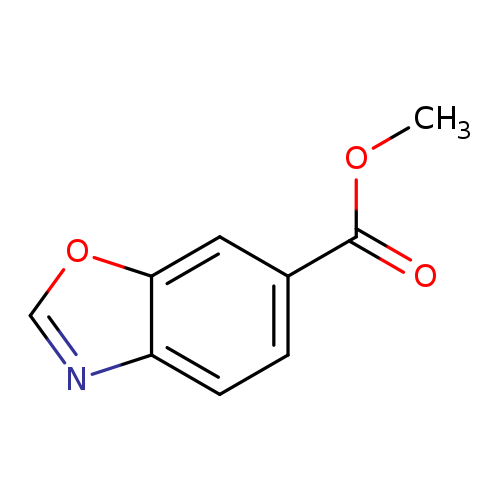 COC(=O)c1ccc2c(c1)ocn2