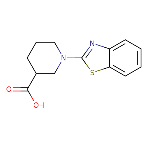 OC(=O)C1CCCN(C1)c1nc2c(s1)cccc2