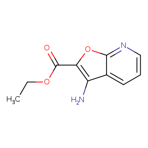 CCOC(=O)c1oc2c(c1N)cccn2