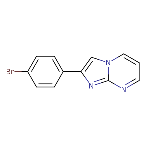 Brc1ccc(cc1)c1cn2c(n1)nccc2