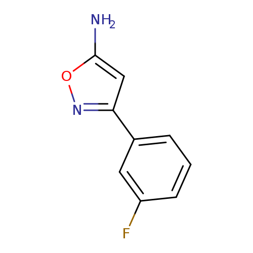 Fc1cccc(c1)c1noc(c1)N