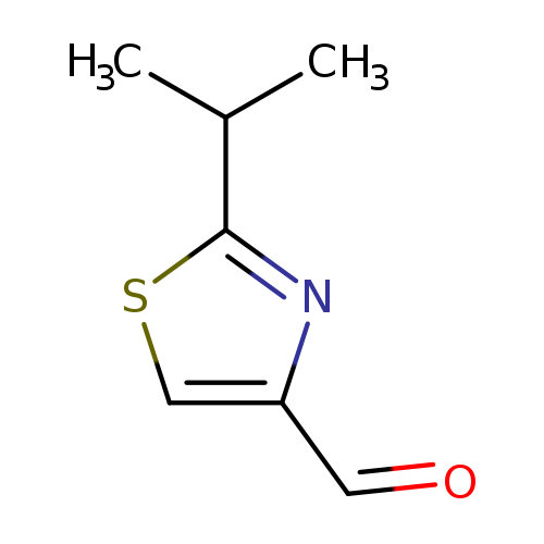 O=Cc1csc(n1)C(C)C