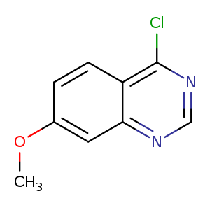 COc1ccc2c(c1)ncnc2Cl