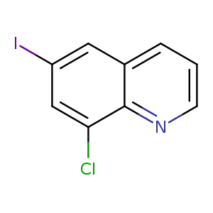 Ic1cc2cccnc2c(c1)Cl
