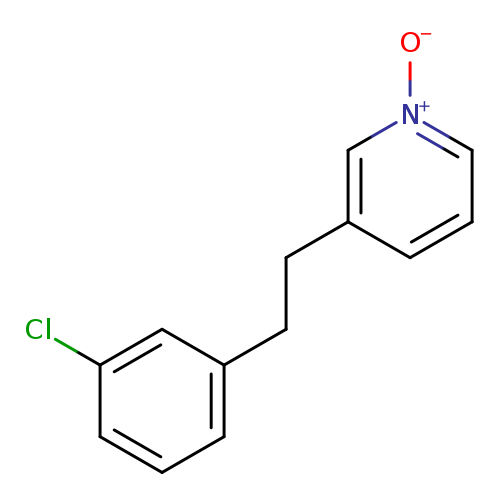 [O-][n+]1cccc(c1)CCc1cccc(c1)Cl