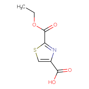 CCOC(=O)c1nc(cs1)C(=O)O