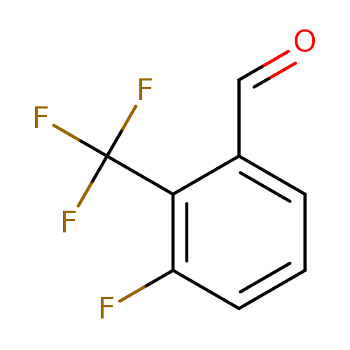 O=Cc1cccc(c1C(F)(F)F)F