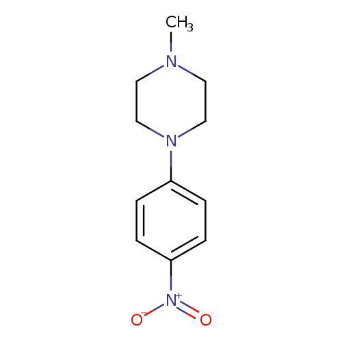 CN1CCN(CC1)c1ccc(cc1)[N+](=O)[O-]