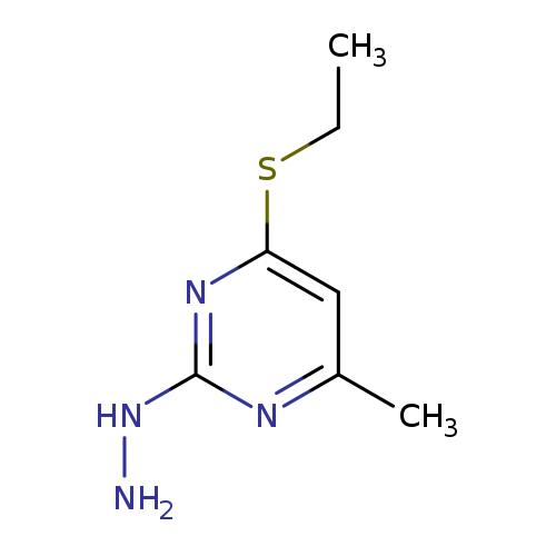 CCSc1cc(C)nc(n1)NN