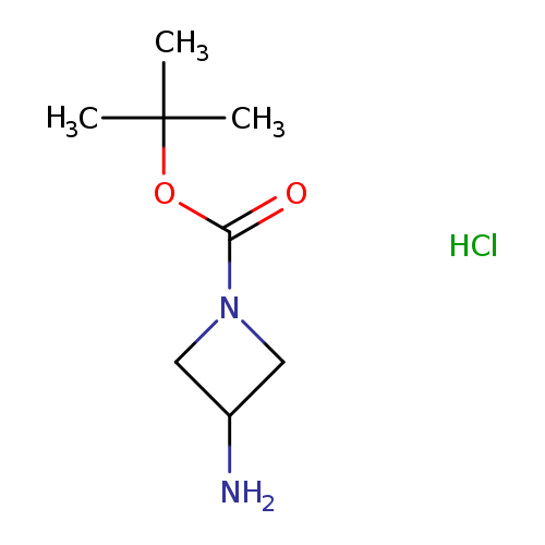 NC1CN(C1)C(=O)OC(C)(C)C.Cl