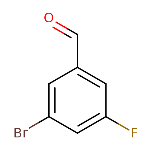 O=Cc1cc(F)cc(c1)Br