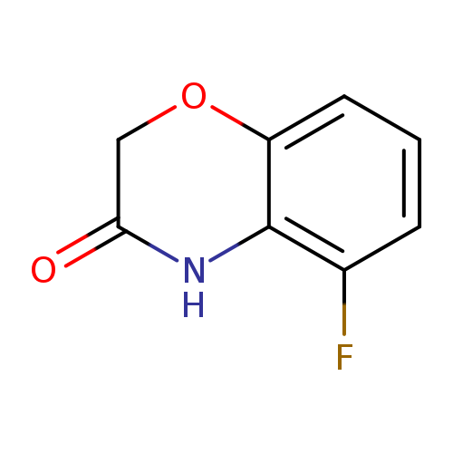 O=C1COc2c(N1)c(F)ccc2