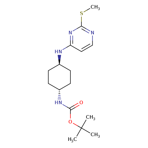 CSc1nccc(n1)N[C@@H]1CC[C@H](CC1)NC(=O)OC(C)(C)C