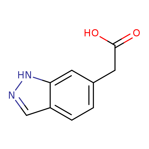 OC(=O)Cc1ccc2c(c1)[nH]nc2