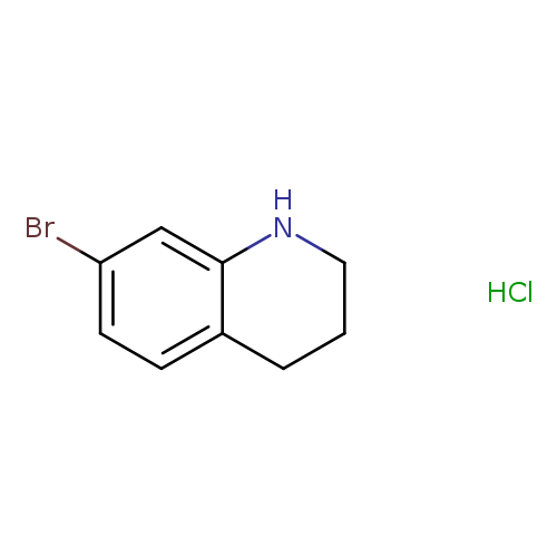 Brc1ccc2c(c1)NCCC2.Cl