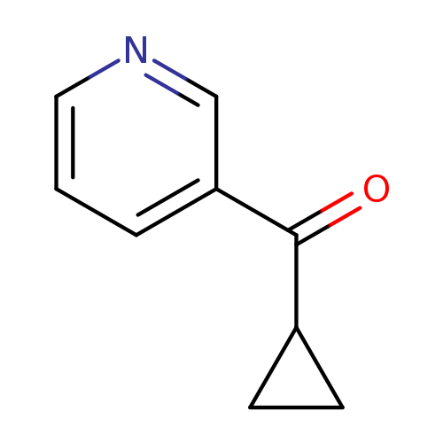 O=C(c1cccnc1)C1CC1