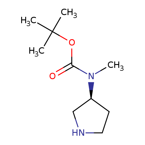 O=C(N([C@@H]1CNCC1)C)OC(C)(C)C