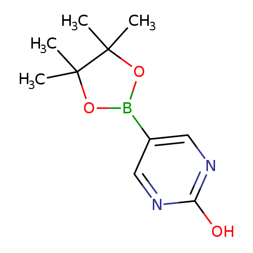 CC1(C)OB(OC1(C)C)c1cnc(nc1)O
