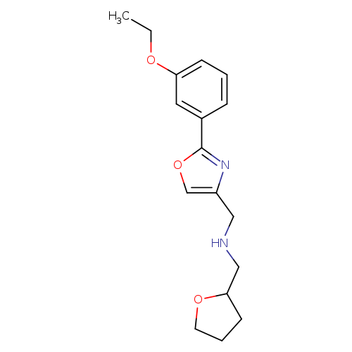 CCOc1cccc(c1)c1occ(n1)CNCC1CCCO1