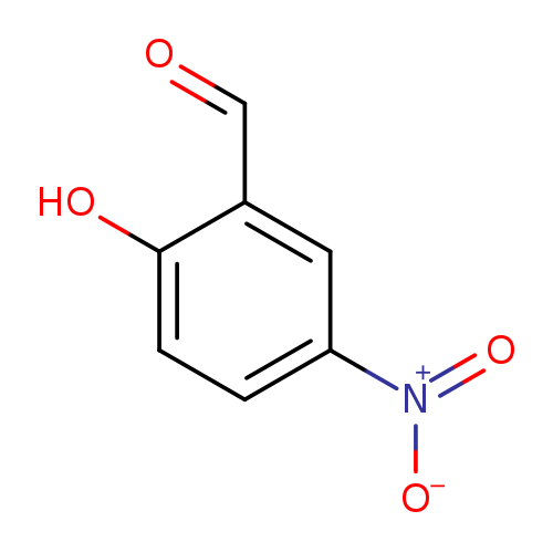 O=Cc1cc(ccc1O)[N+](=O)[O-]