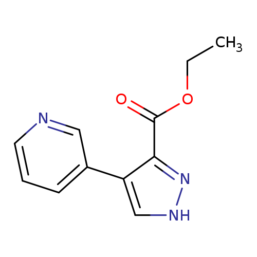 CCOC(=O)c1n[nH]cc1c1cccnc1
