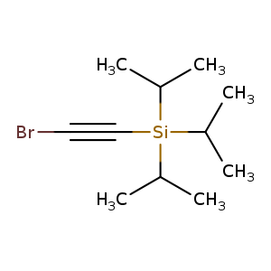 CC([Si](C(C)C)(C(C)C)C#CBr)C