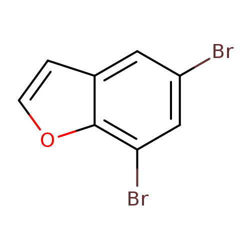 Brc1cc(Br)c2c(c1)cco2