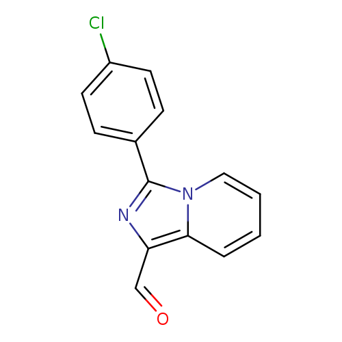 O=Cc1nc(n2c1cccc2)c1ccc(cc1)Cl