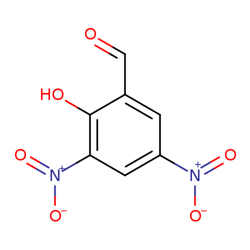 O=Cc1cc(cc(c1O)[N+](=O)[O-])[N+](=O)[O-]