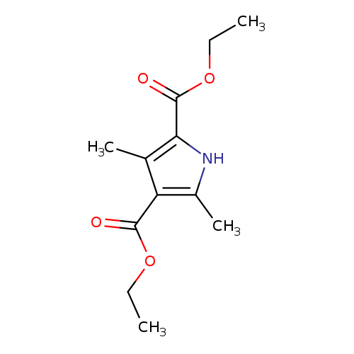 CCOC(=O)c1[nH]c(c(c1C)C(=O)OCC)C