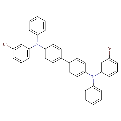 Brc1cccc(c1)N(c1ccccc1)c1ccc(cc1)c1ccc(cc1)N(c1cccc(c1)Br)c1ccccc1