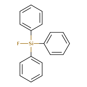 F[Si](c1ccccc1)(c1ccccc1)c1ccccc1