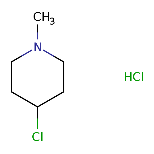 CN1CCC(CC1)Cl.Cl