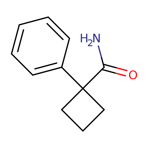 NC(=O)C1(CCC1)c1ccccc1