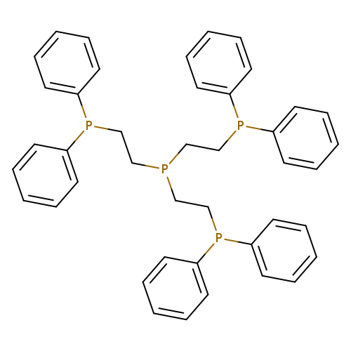 c1ccc(cc1)P(c1ccccc1)CCP(CCP(c1ccccc1)c1ccccc1)CCP(c1ccccc1)c1ccccc1