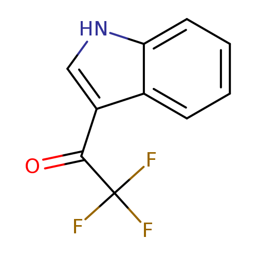 O=C(C(F)(F)F)c1c[nH]c2c1cccc2