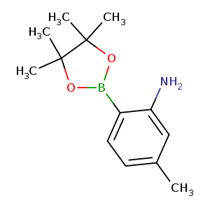 Cc1ccc(c(c1)N)B1OC(C(O1)(C)C)(C)C