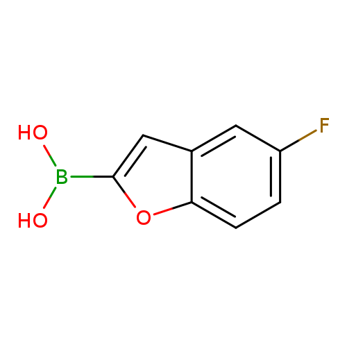 Fc1ccc2c(c1)cc(o2)B(O)O
