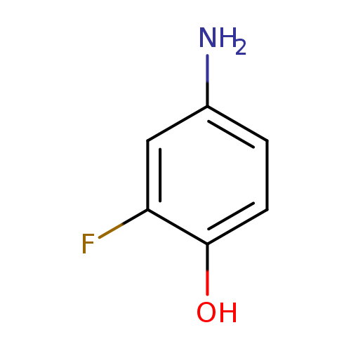 Nc1ccc(c(c1)F)O