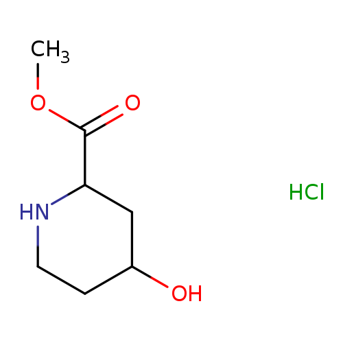 COC(=O)C1CC(O)CCN1.Cl